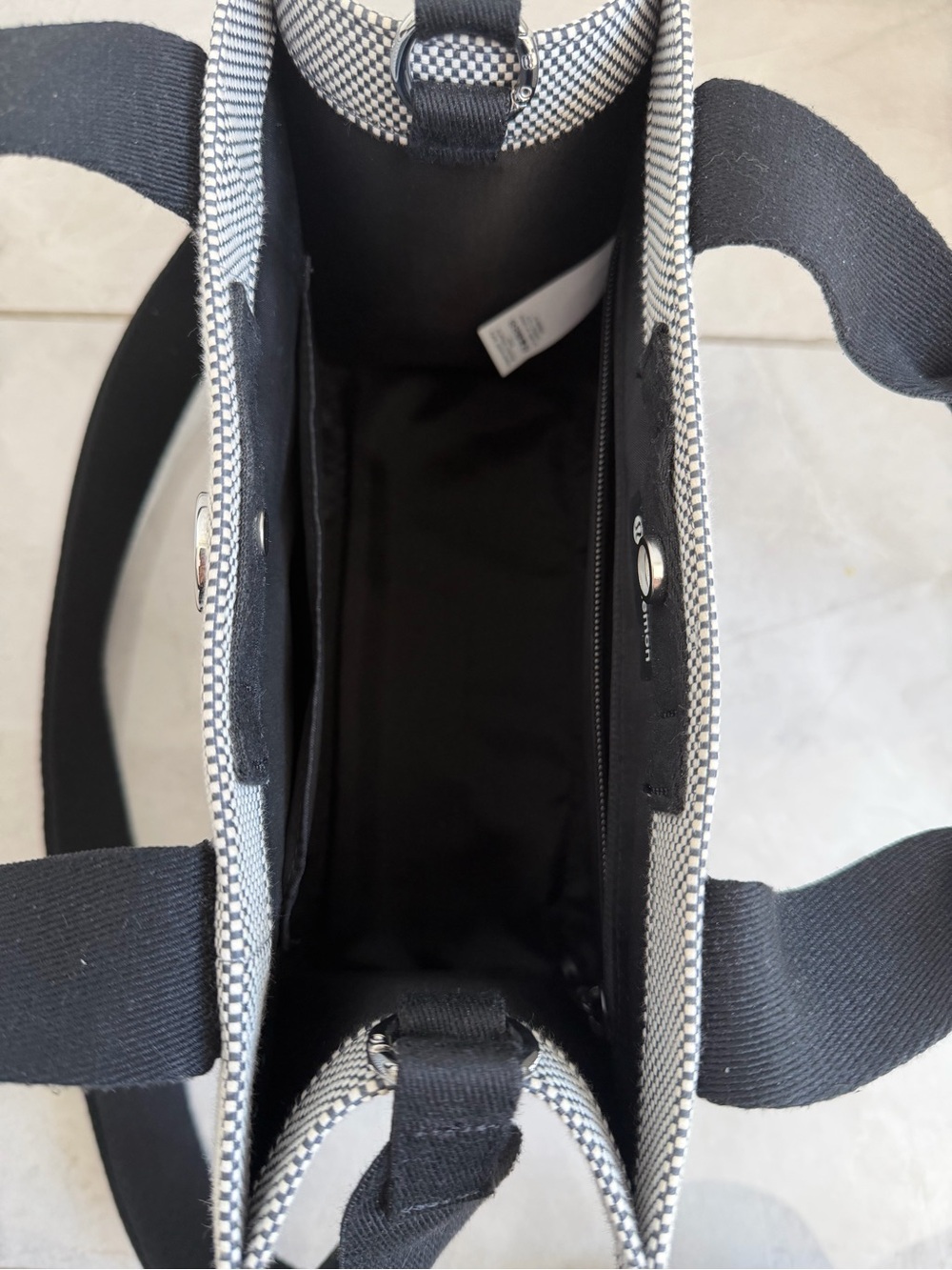 Lululemon Two-Tone Canvas Mini Tote Bag 4.5L - Picture 5 of 6